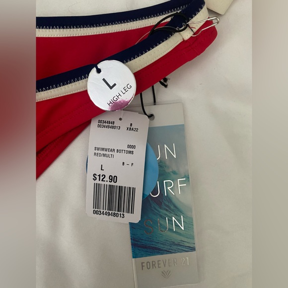 NWT Red White & Blue Bikini Set - Picture 6 of 7